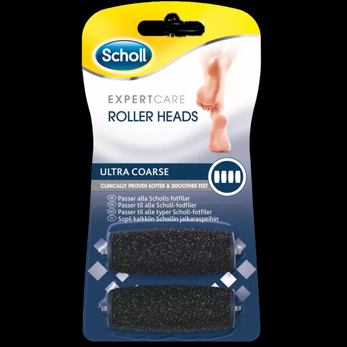 Scholl Electronic Ultra Coarse Refill 2 Pieces