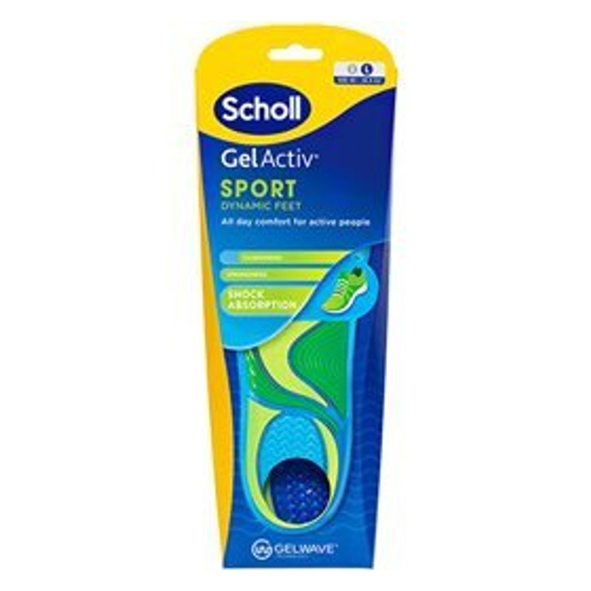 Scholl Gel Activ Insole Sport (L), 1pk.