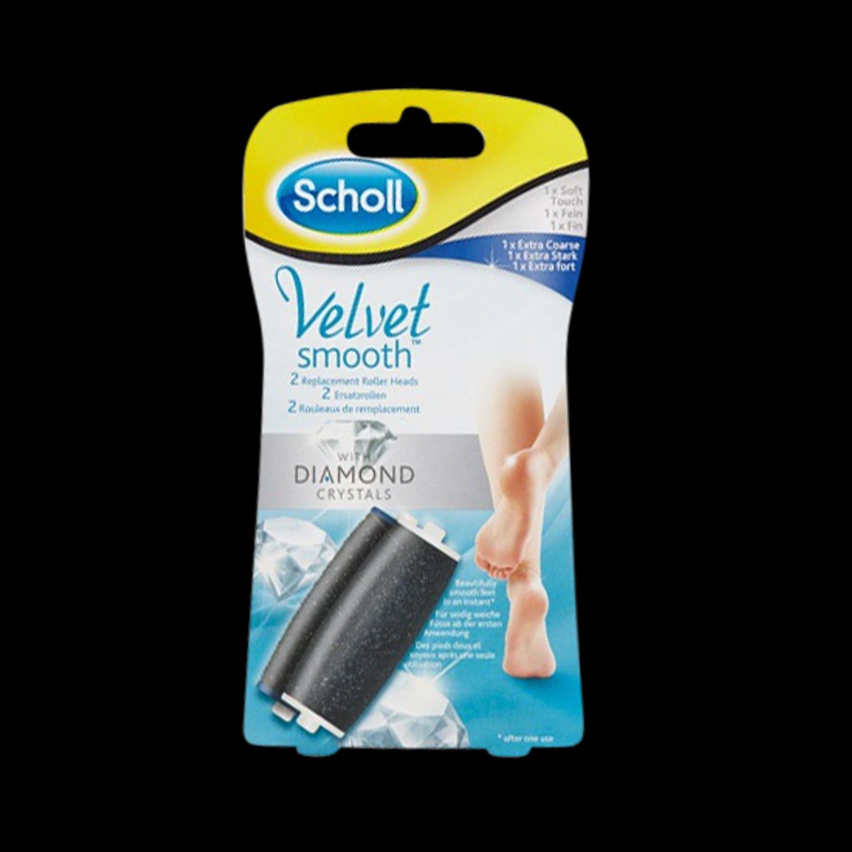 Scholl Velvet Smooth Diamond Crystal - Refill