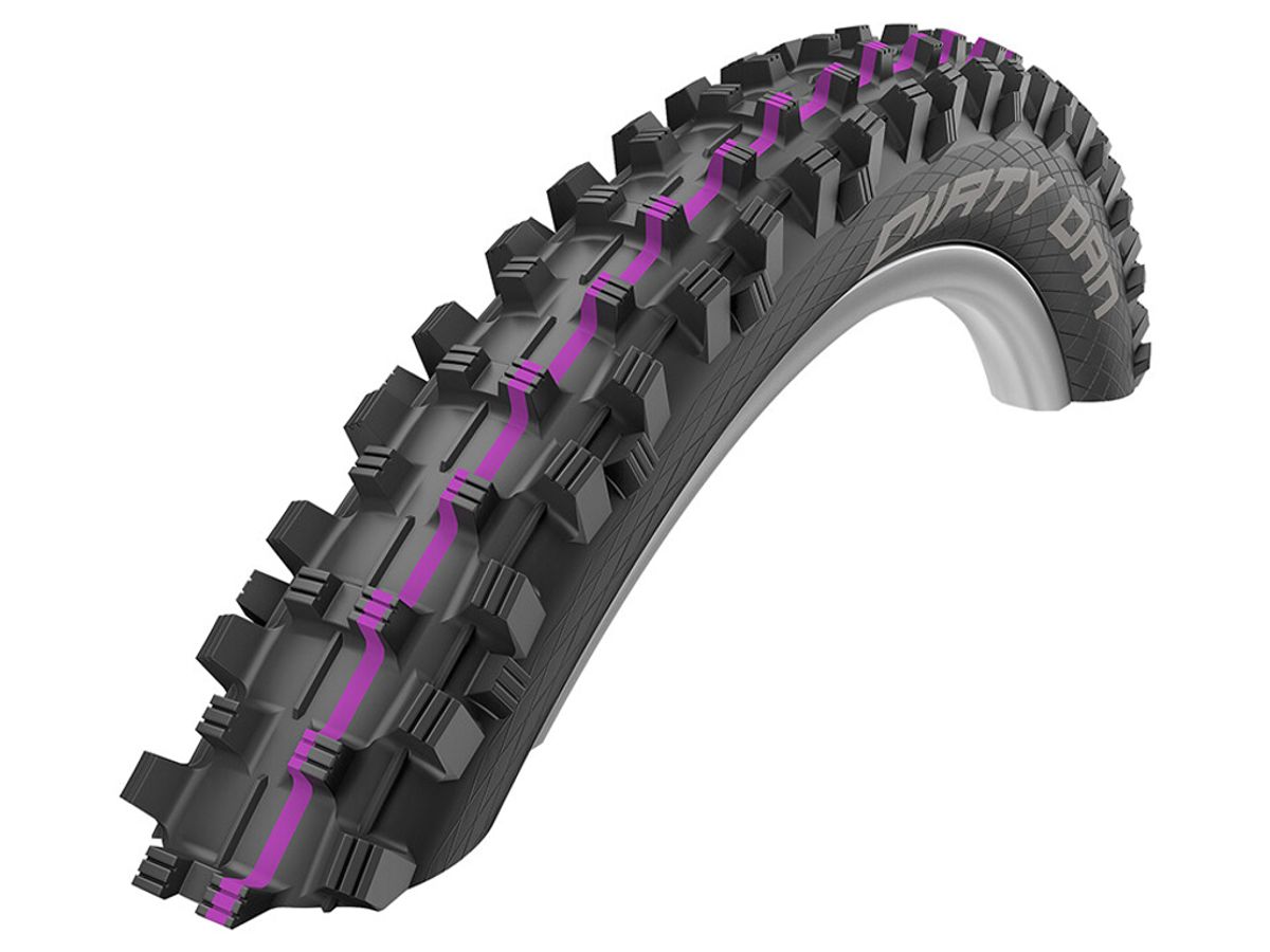 Schwalbe Dirty Dan - Addix - Foldedæk - 27,5x2,35 (60-584) - Sort