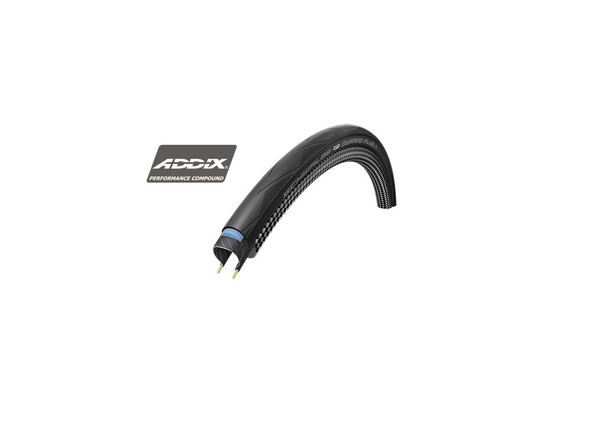 Schwalbe Durano Plus - Addix Tråddæk - 700x23c (23-622) Sort