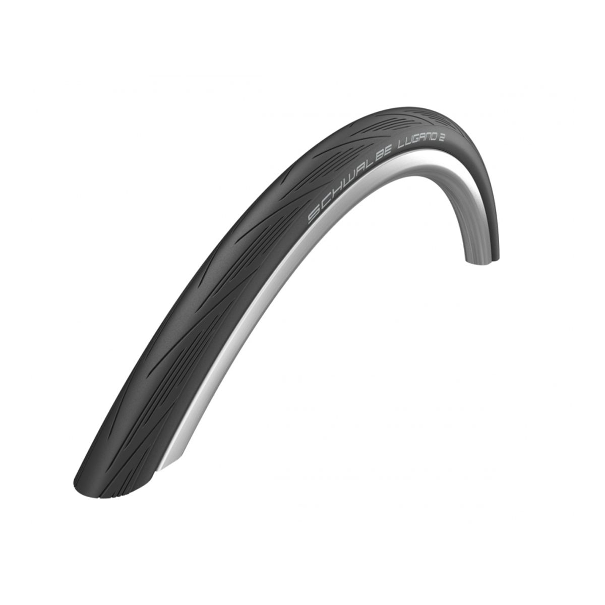 Schwalbe Lugano II - K-Guard Tråddæk - 700x25c (25-622) Sort