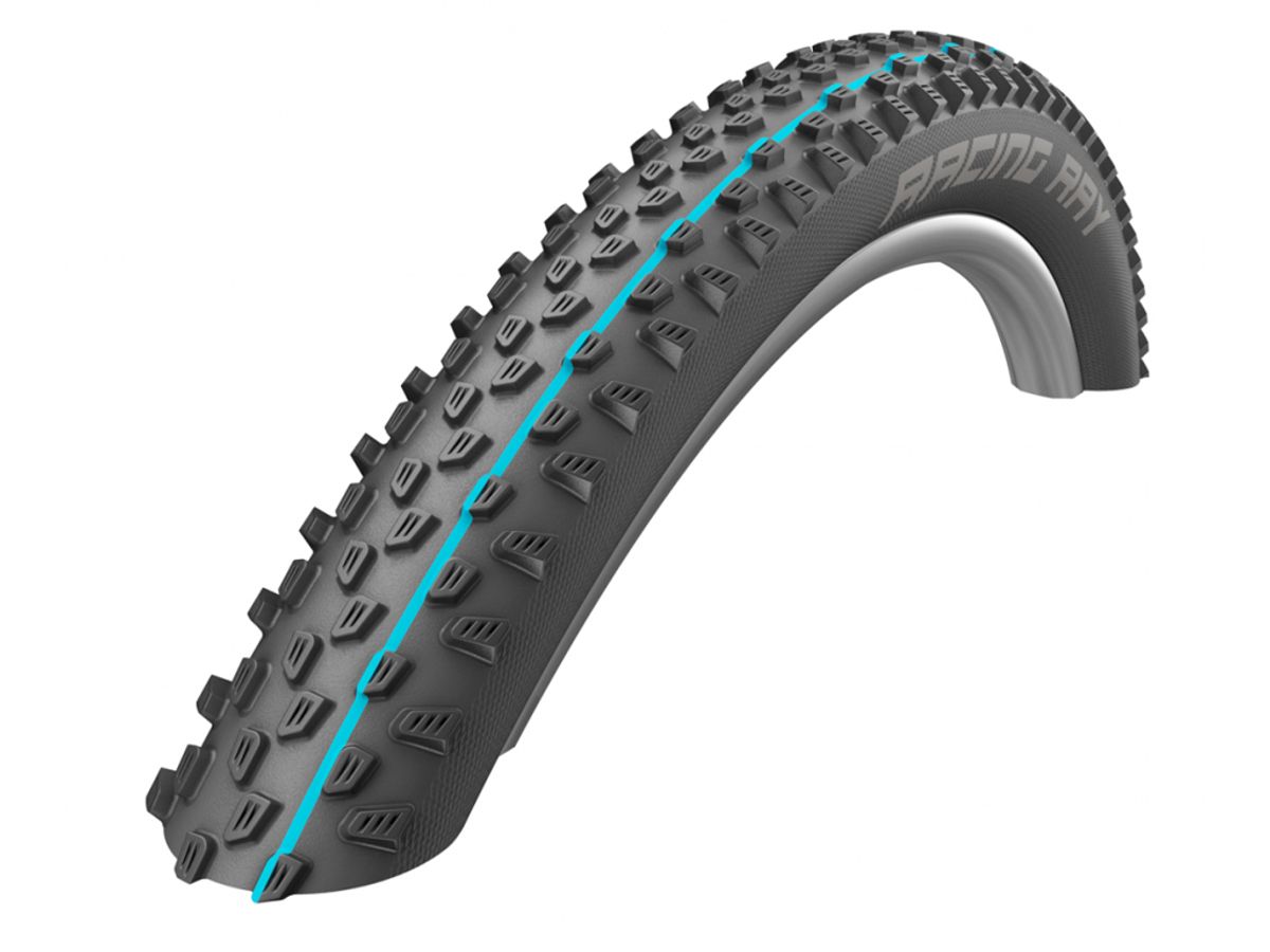 Schwalbe Racing Ray Addix Speedgrip Evolution Line SnakeSkin TL-Easy Foldedæk - 27,5x2,25