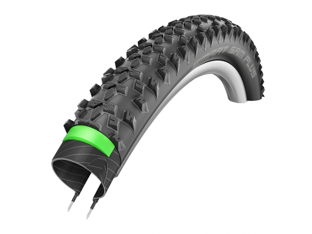 Schwalbe Smart Sam Plus Addix GreenGuard Tråddæk - 26x2,10