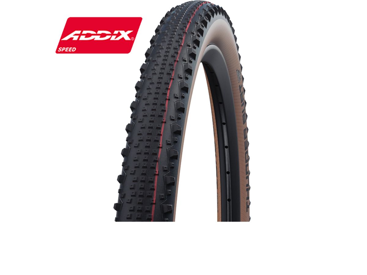 Schwalbe Thunder Burt - Evolution Line Speed TLE Foldedæk - 29x2,35 - Transparent skin