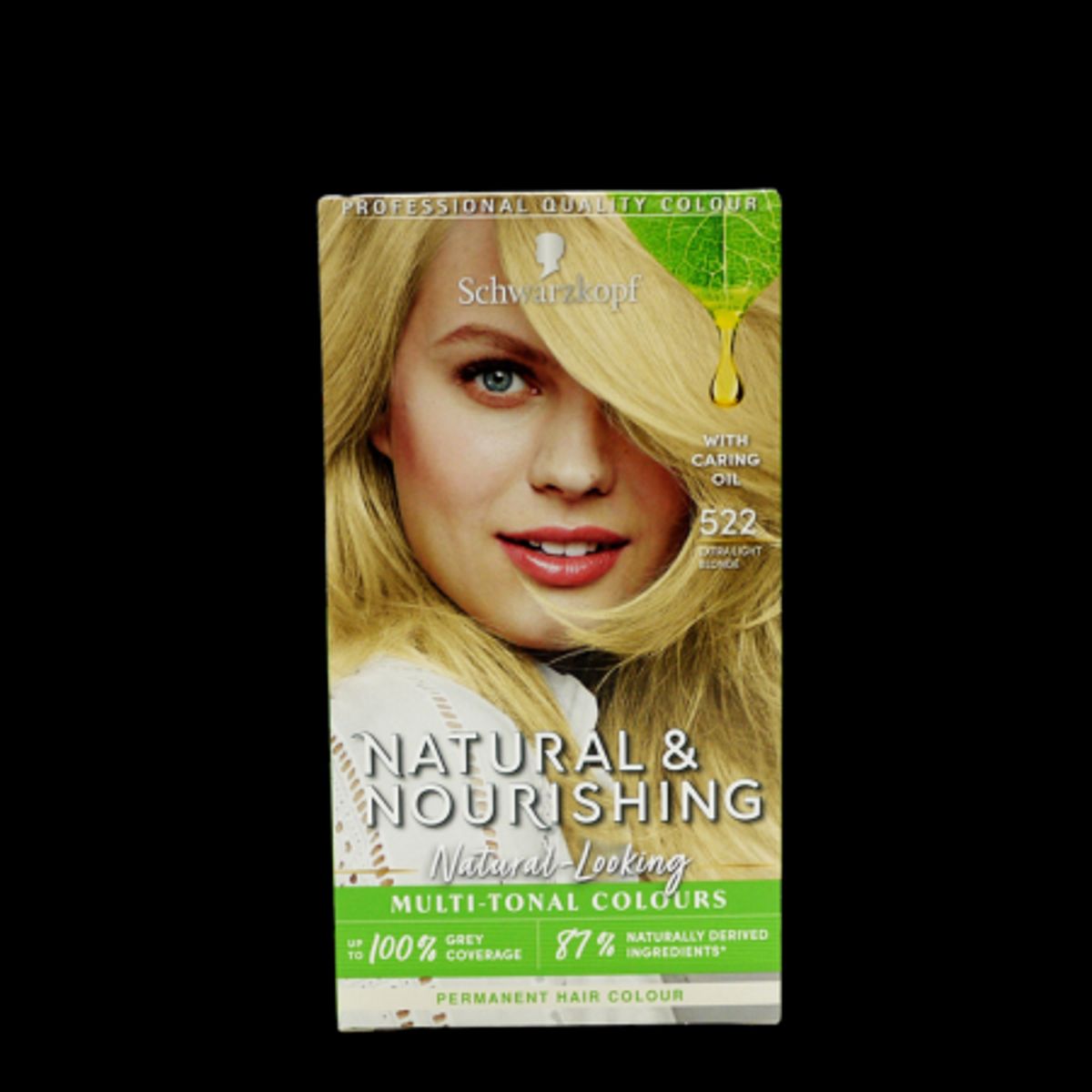 Schwarzkopf Natural & Nourishing Permanent Hårfarve - 522 Ekstra Lysblond