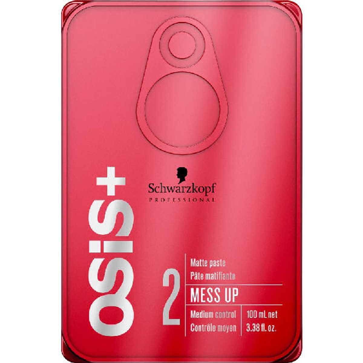 Schwarzkopf osis+ matte paste mess up 2 medium control 100ml