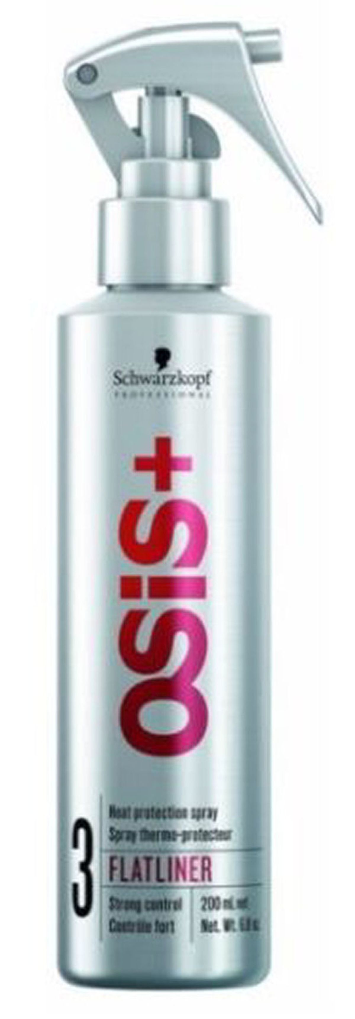 Schwarzkopf professional osis+ flatliner heat protection spray 3 strong hold 200ml