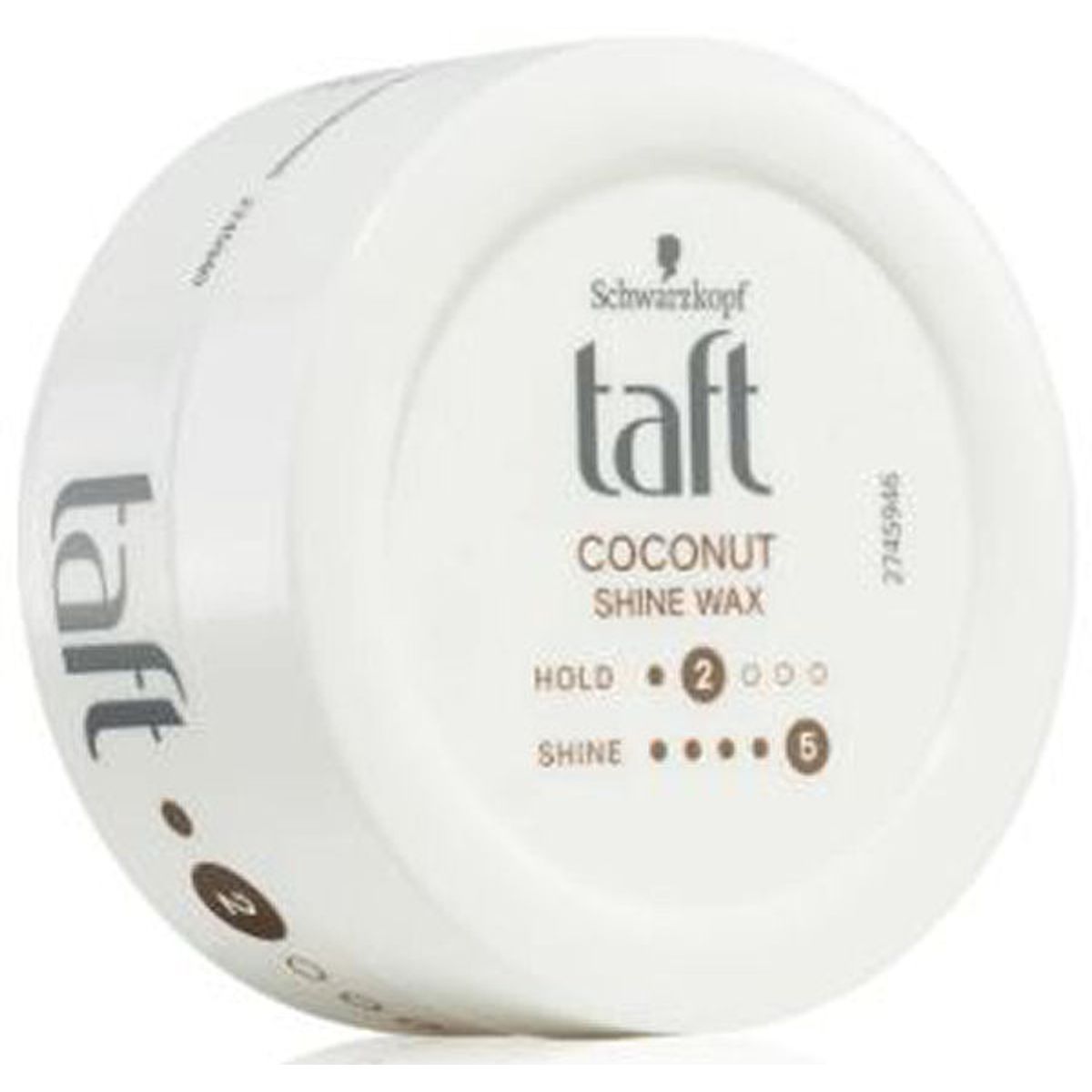 Schwarzkopf taft coconut shine wax hold 2 shine 5 75ml