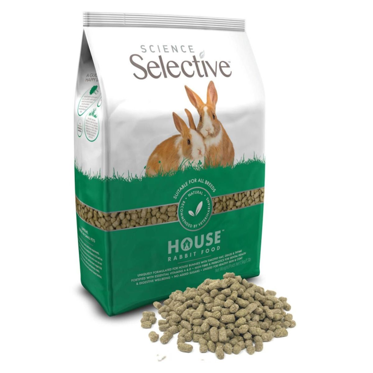 Science Selective House Indoor Kaninfoder 1,5 kg