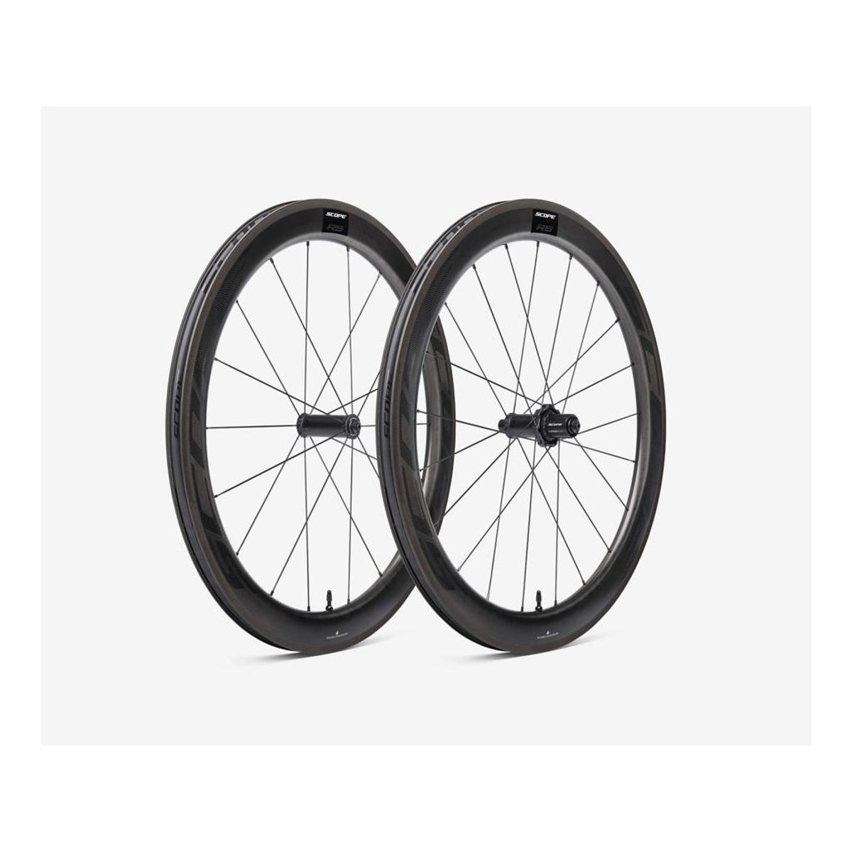 Scope R5 Rim - Hjulsæt Carbon 700c Race - 57mm profil - Shimano HG 10/11 gear