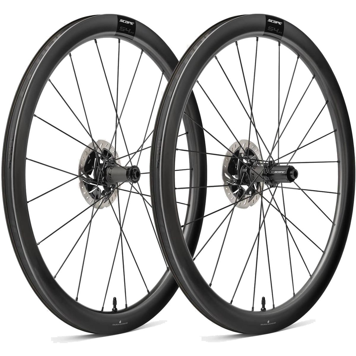 Scope S4. A Disc Shimano Carbon Hjulsæt - Gravel/race