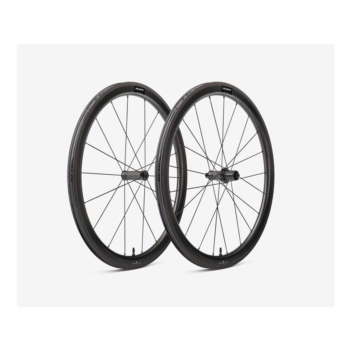 Scope S4 Rim - Hjulsæt Carbon 700c Sport - 45mm profil - Shimano HG 10/11 gear