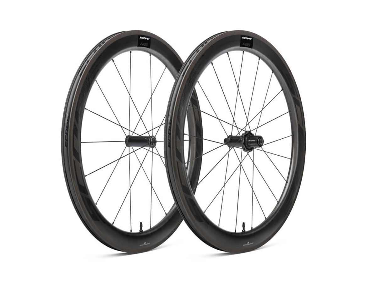 Scope S5 Rim - Hjulsæt Carbon 700c Sport - 55mm profil - Shimano HG 10/11 gear