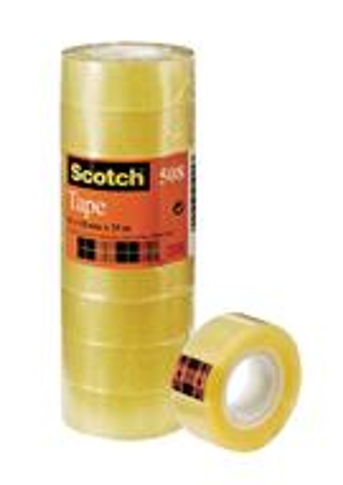 Scotch klar tape 508. Fås i 2 størrelser. 10 rl, pr. pk 15 mm x 66 m