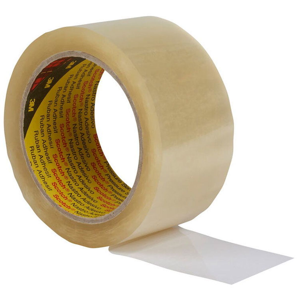 Scotch pakketape 38mmx66m klar 6stk