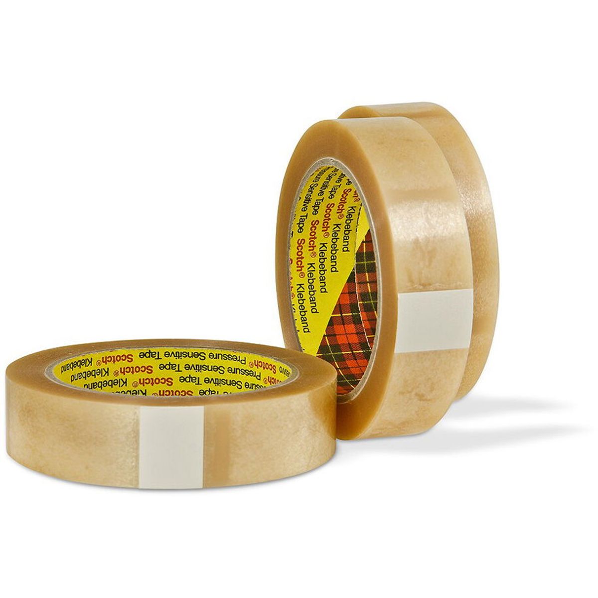 Scotch pakketape 50mmx66m klar PVC