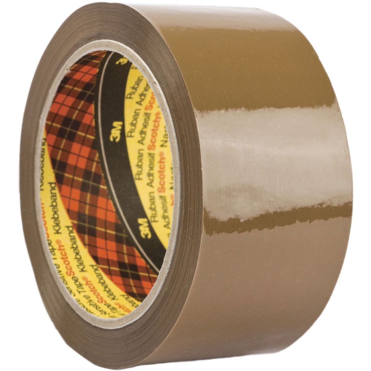 Scotch pakketape Akryl 50 my brun