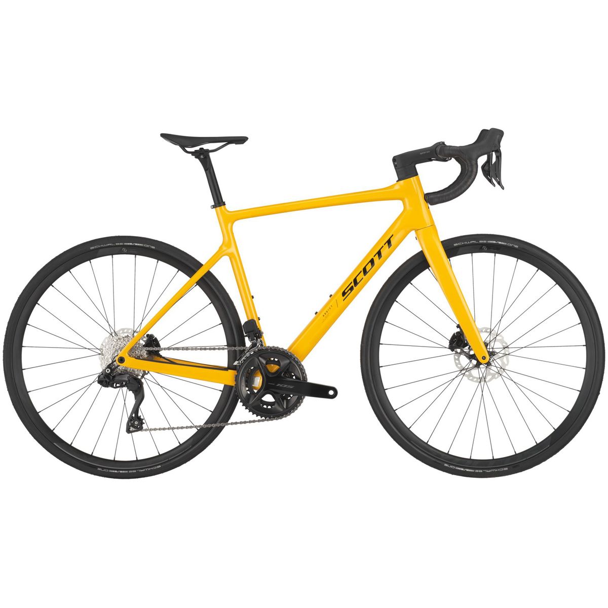 Scott Addict 40 2025 - Bahama Yellow