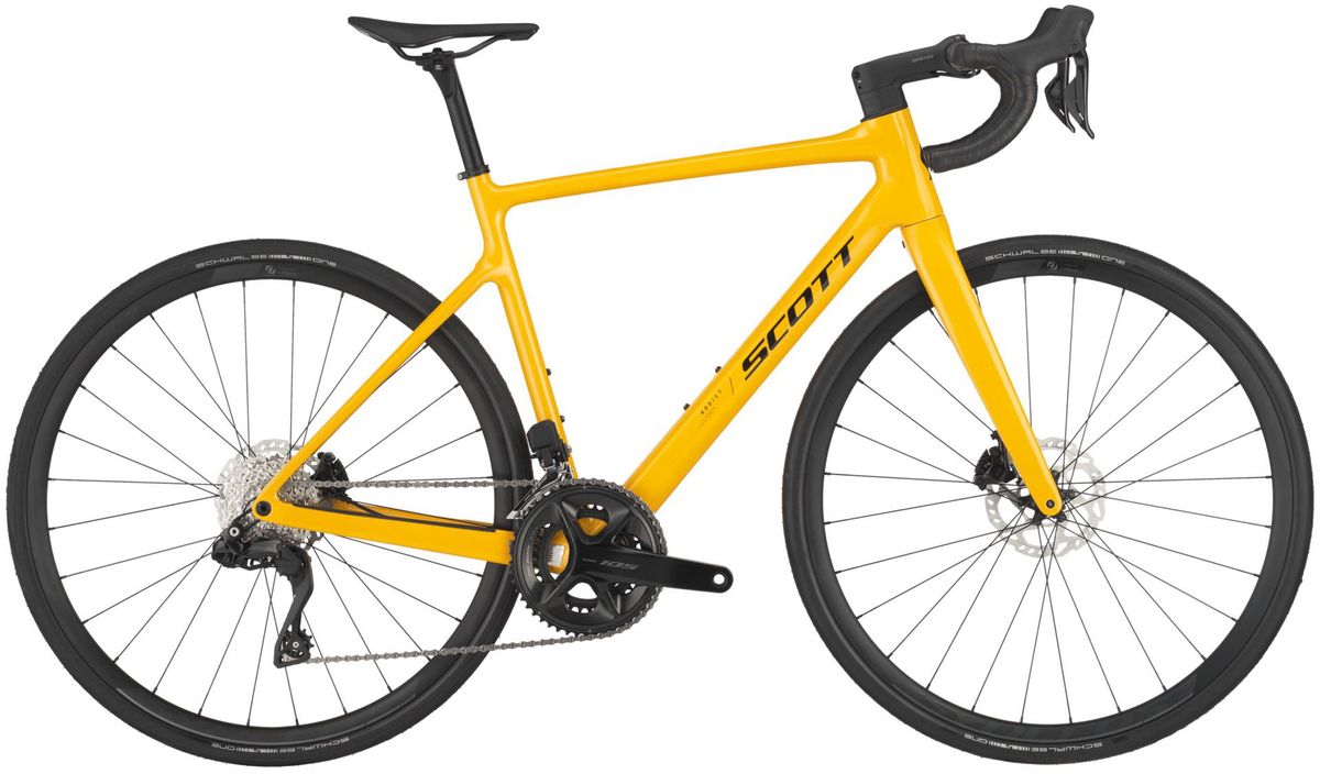 Scott Addict 40 2025 - Bahama Yellow