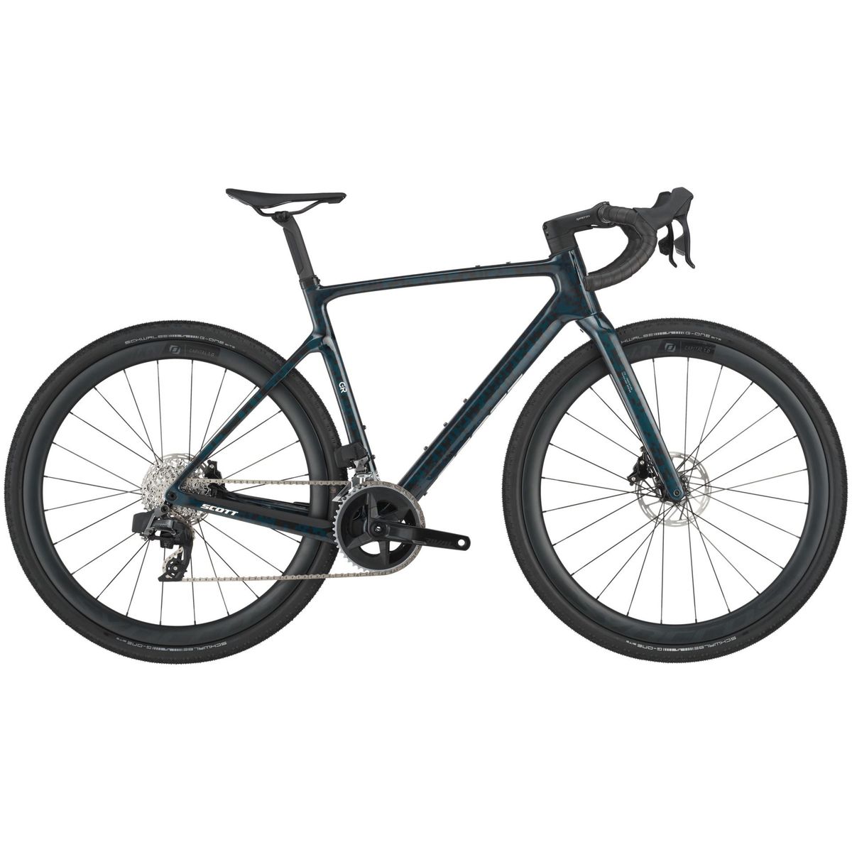 Scott Addict Gravel 20 2025 - Petrol Black