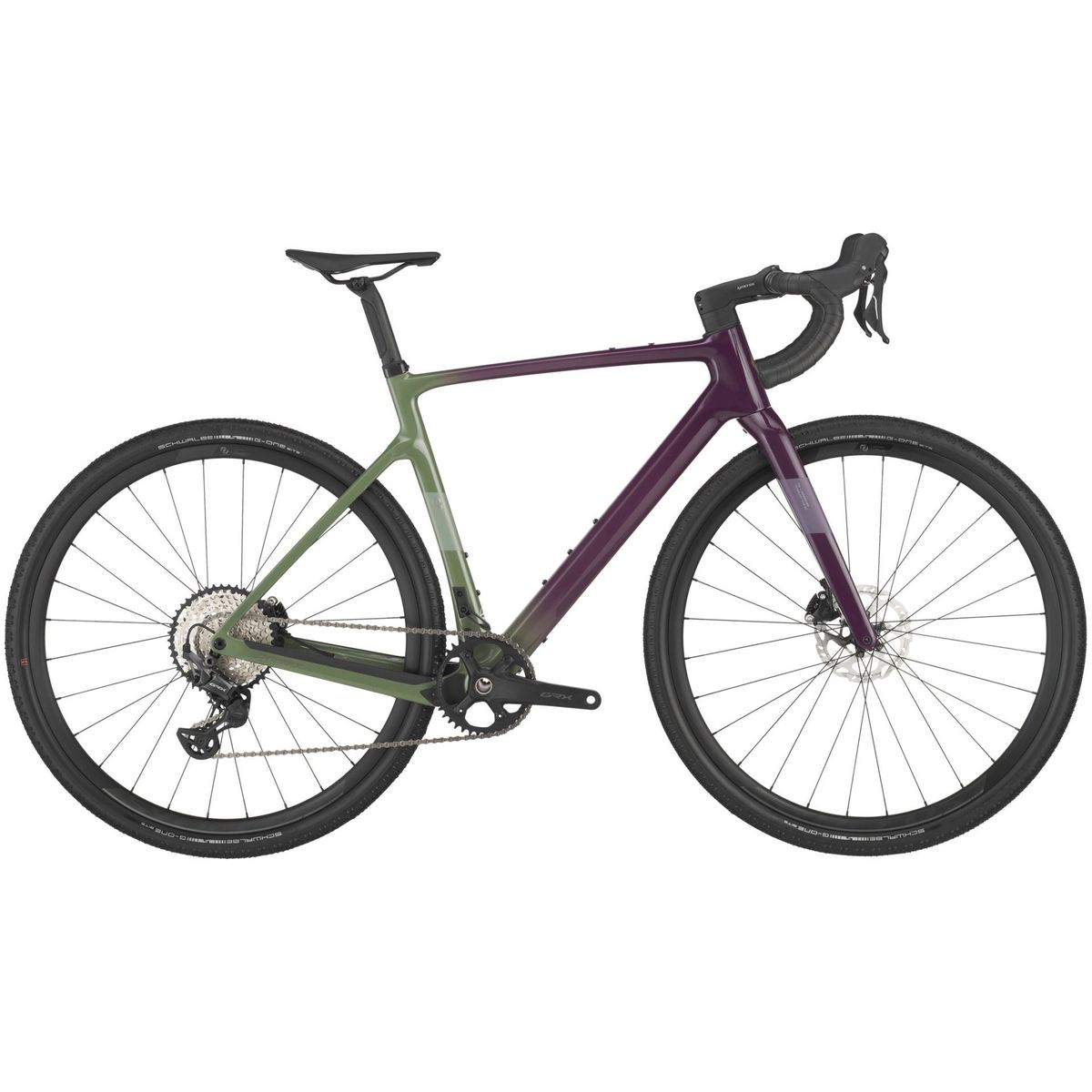 Scott Addict Gravel 40 2025 - Olivine Green