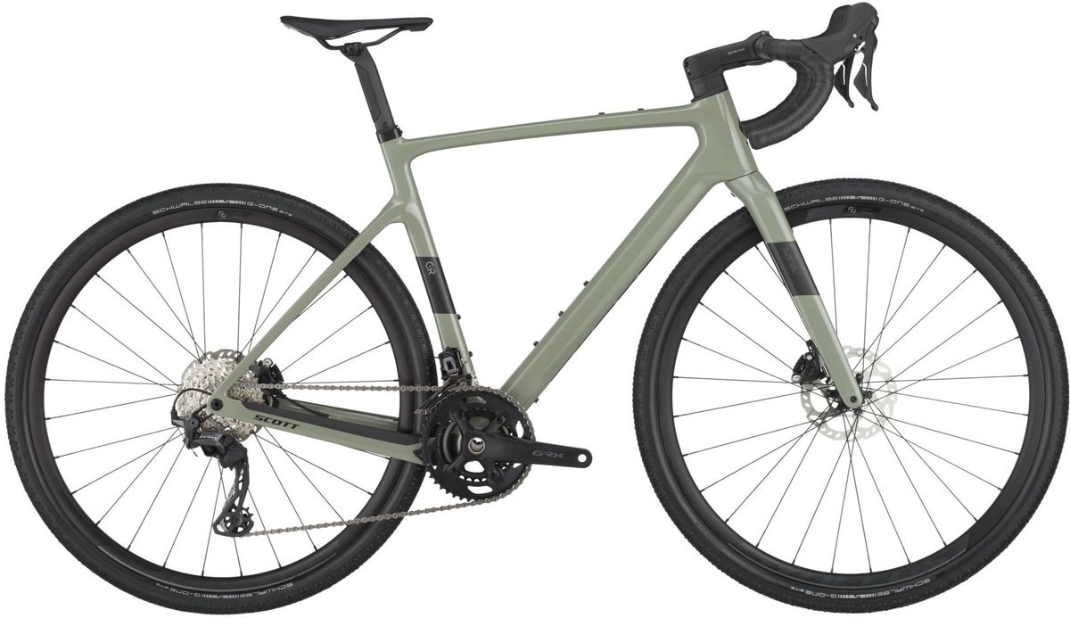 Scott Addict Gravel 50 2025 - Undergrowth Green