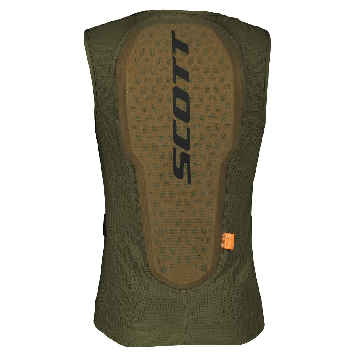 Scott Airflow Vest, rygskjold, herre, mørkegrøn