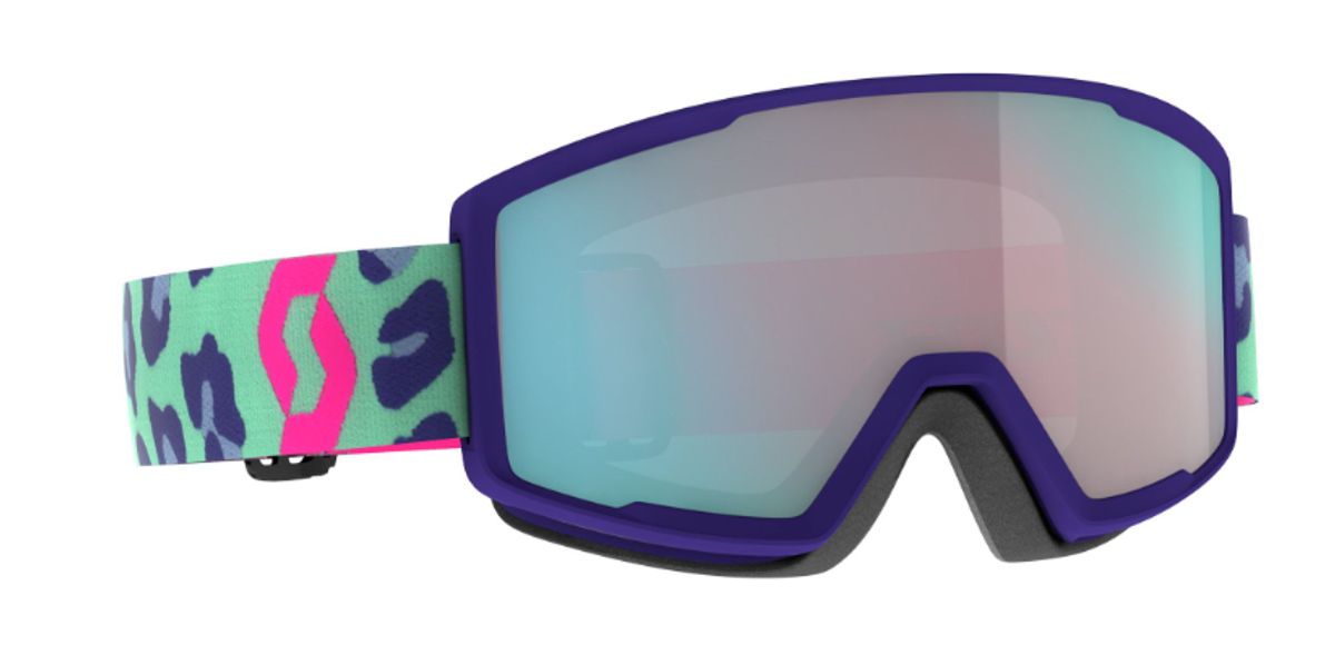 SCOTT Factor Pro Skibriller - Mint Green/Neon Lyserød