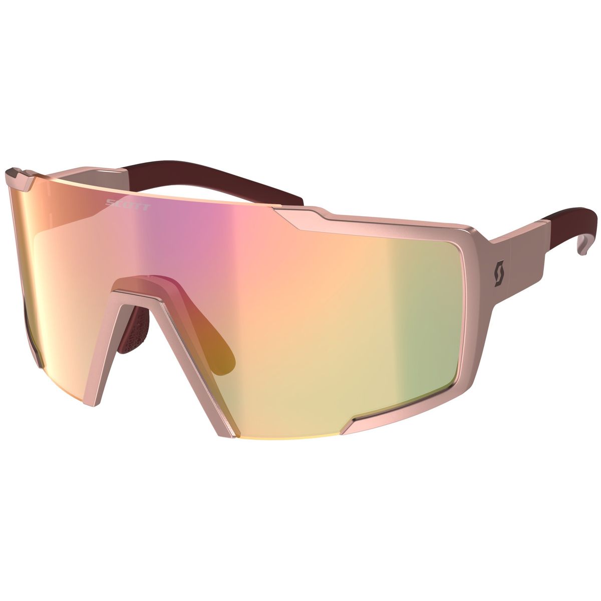 Scott Shield Cykelbrille - Lyserød