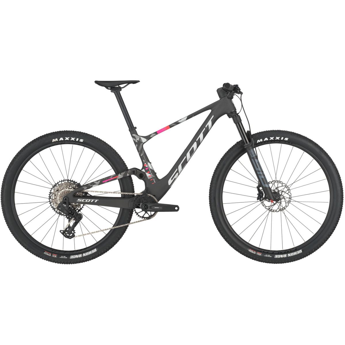 Scott Spark RC Team 2025 - Carbon Black