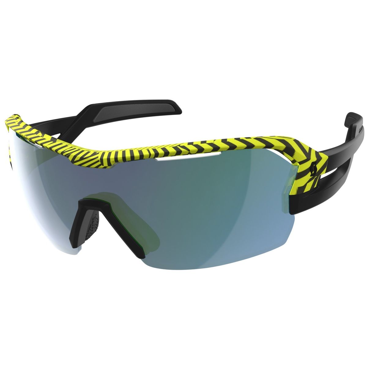 Scott SPUR MTB Solbrille - Trail Linse - sort/gul