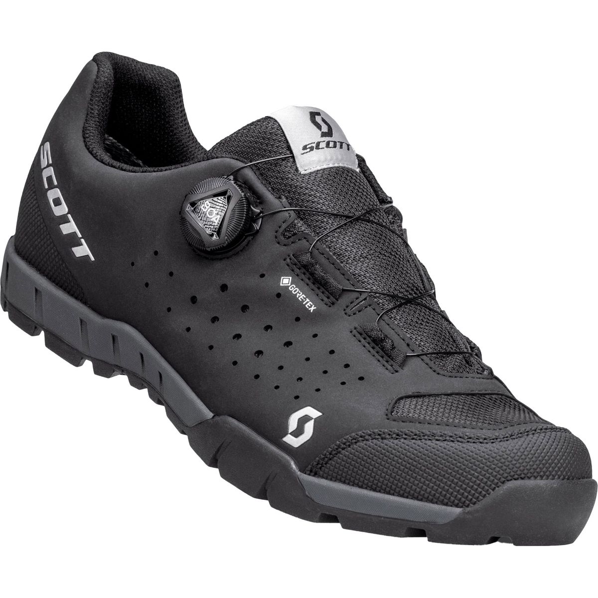 Scott Trail Evo Gore-Tex Cykelsko - Black Silver