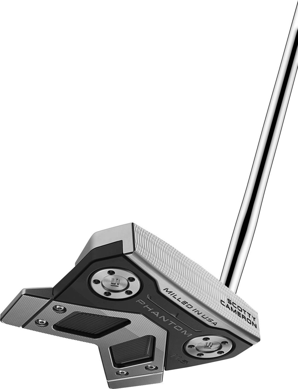 Scotty Cameron Phantom 11.5 Slant Neck Putter - Chrome - Højre - Str. 33" - Scotty Cameron Full Contact (2024) Standard Sort