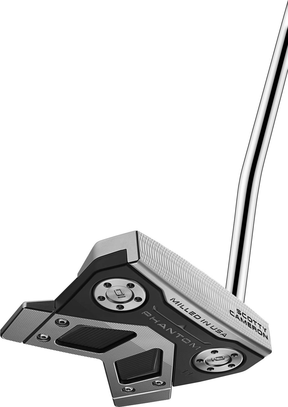 Scotty Cameron Phantom 11 Single Bend Neck Putter - Chrome - Højre - Str. 33" - Scotty Cameron Full Contact (2024) Standard Sort