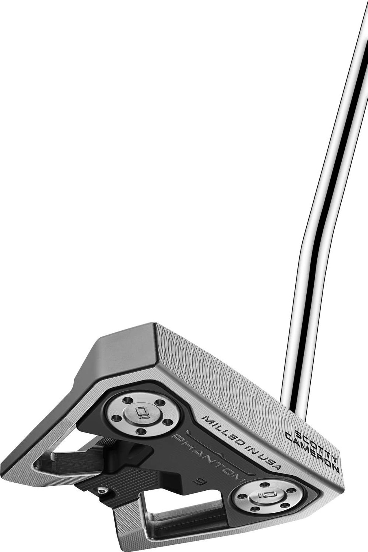 Scotty Cameron Phantom 9 Single Bend Neck Putter - Chrome - Højre - Str. 33" - Scotty Cameron Full Contact (2024) Standard Sort