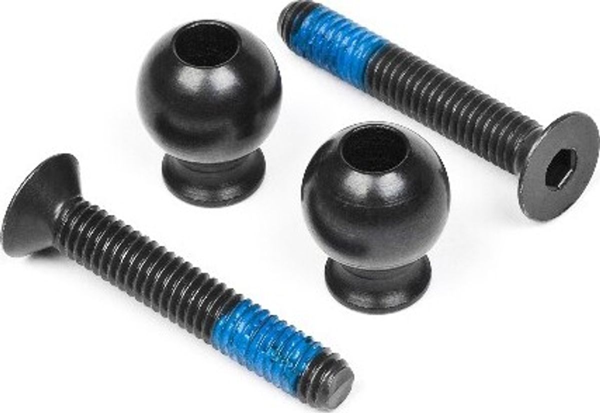 Screw & Ball Front Upper Arms - Hp101107 - Hpi Racing