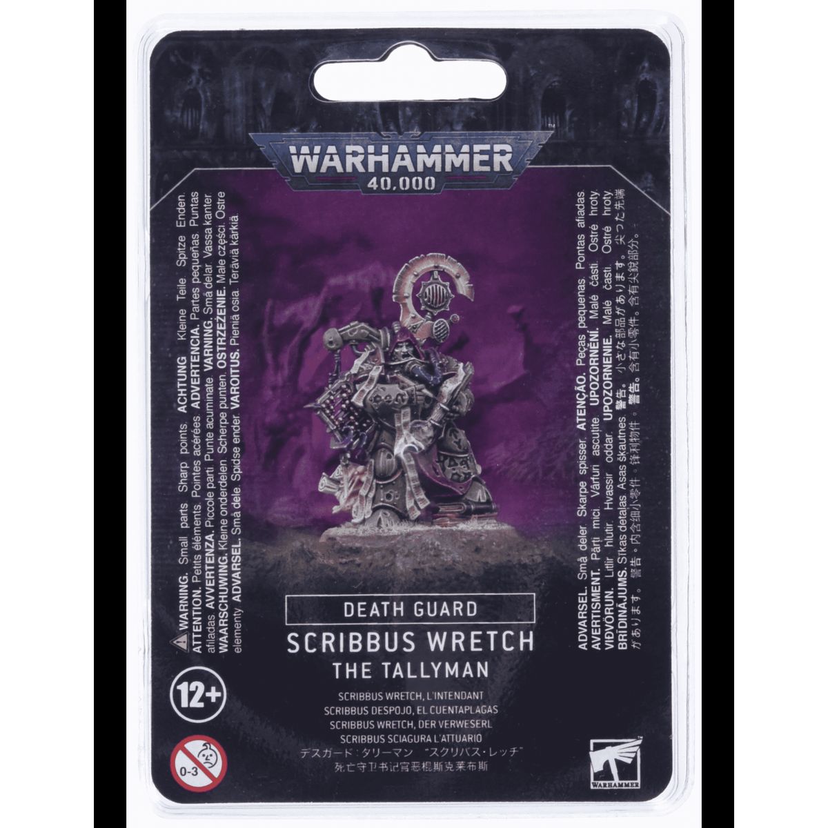 Scribbus Wretch the Tallyman - Death Guard - Warhammer 40.000 - Games Workshop