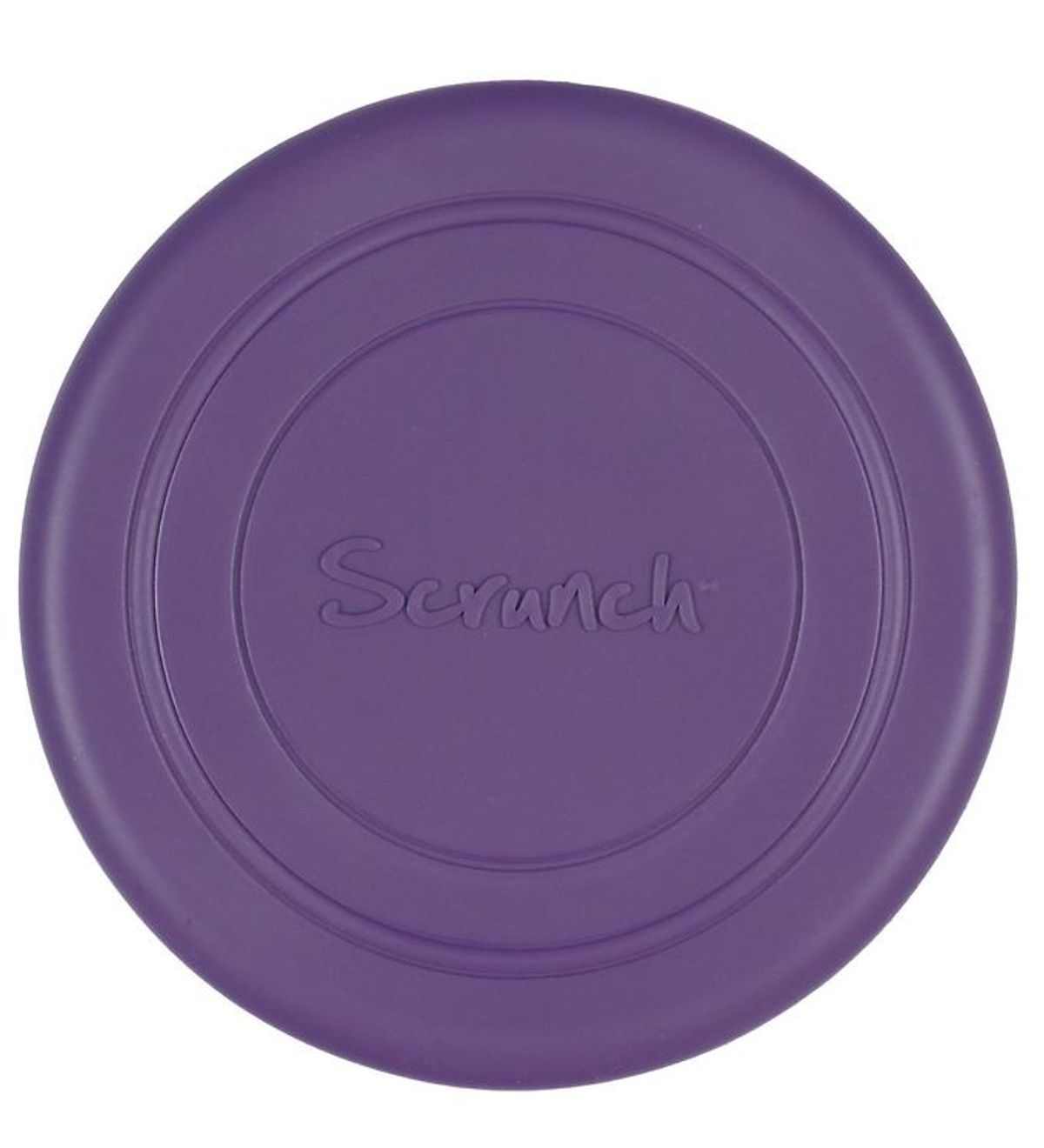 Scrunch Frisbee - Silikone - Ø 18 cm - Dark Purple