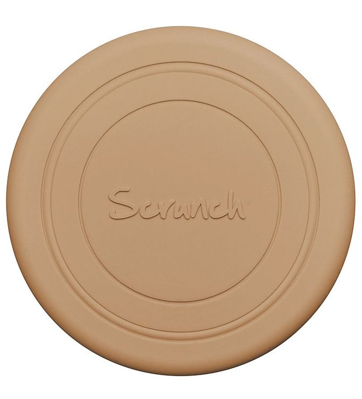 Scrunch Frisbee - Silikone - Ø18 cm - Brun