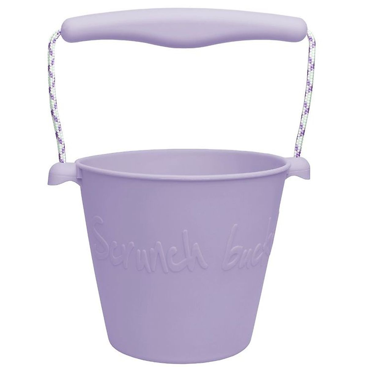 Scrunch Spand - Silikone - 13 cm - Lavendel