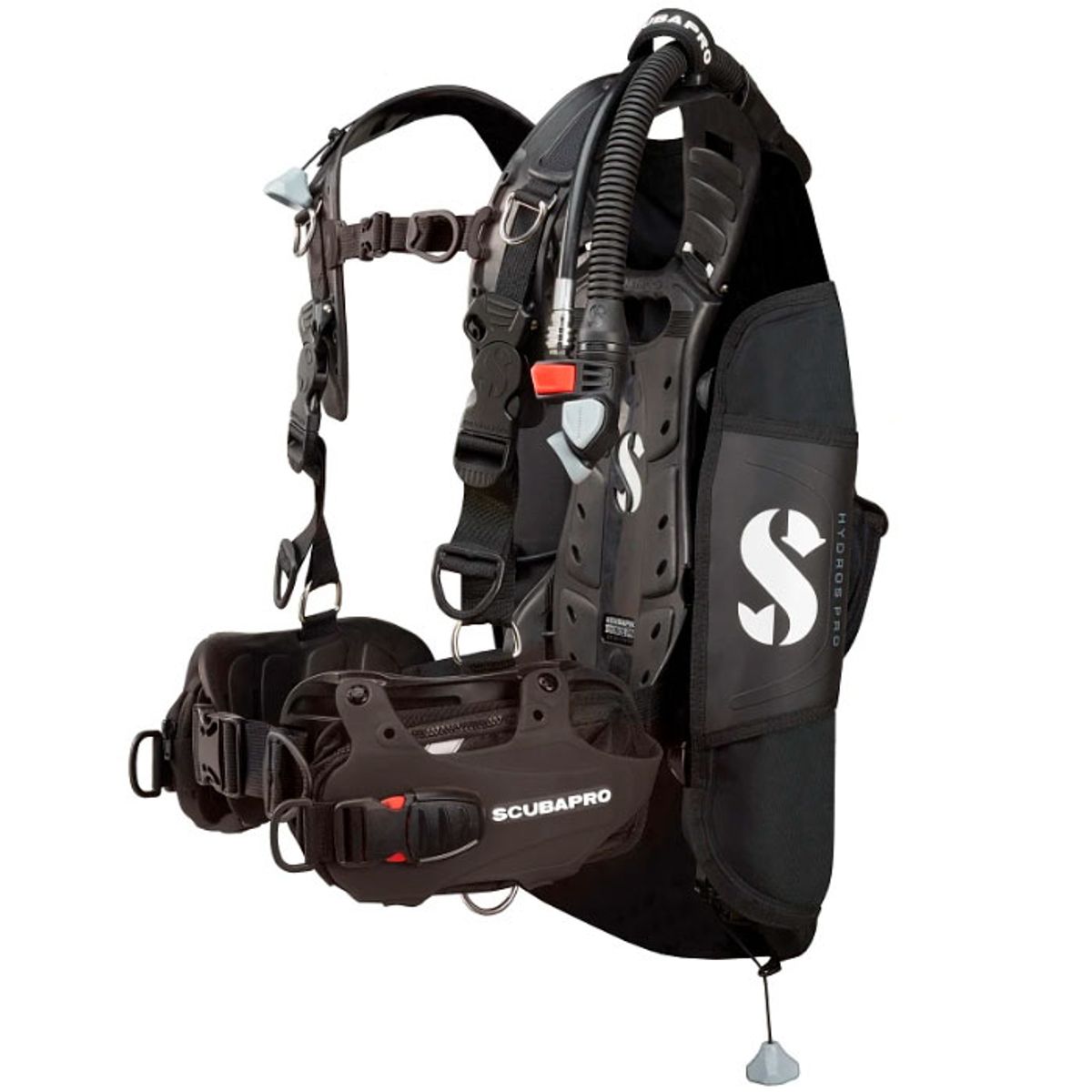 Scubapro Hydros Pro BCD - Herre-L Sort