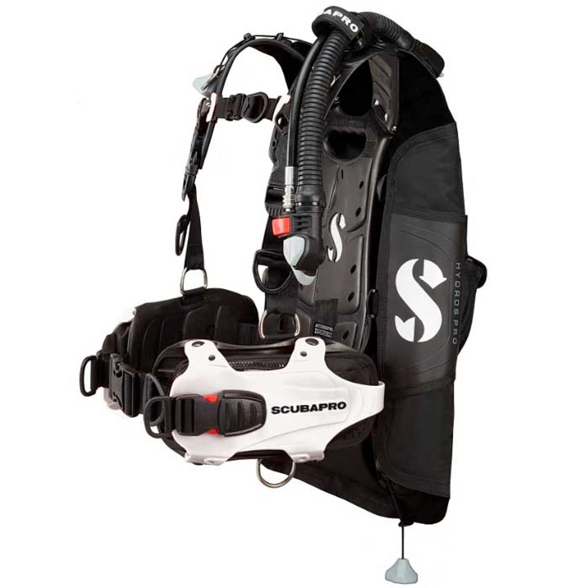 Scubapro Hydros Pro BCD - Kvinder-L Sort