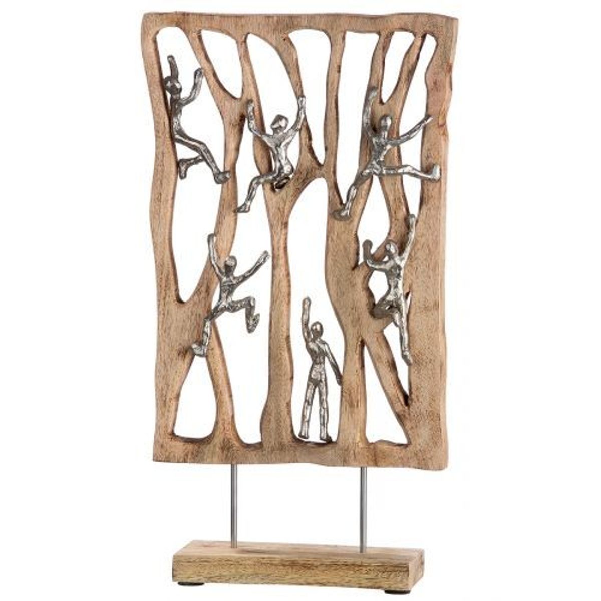 Sculpture, rectangular, "Climbing Wall", H. 54 cm