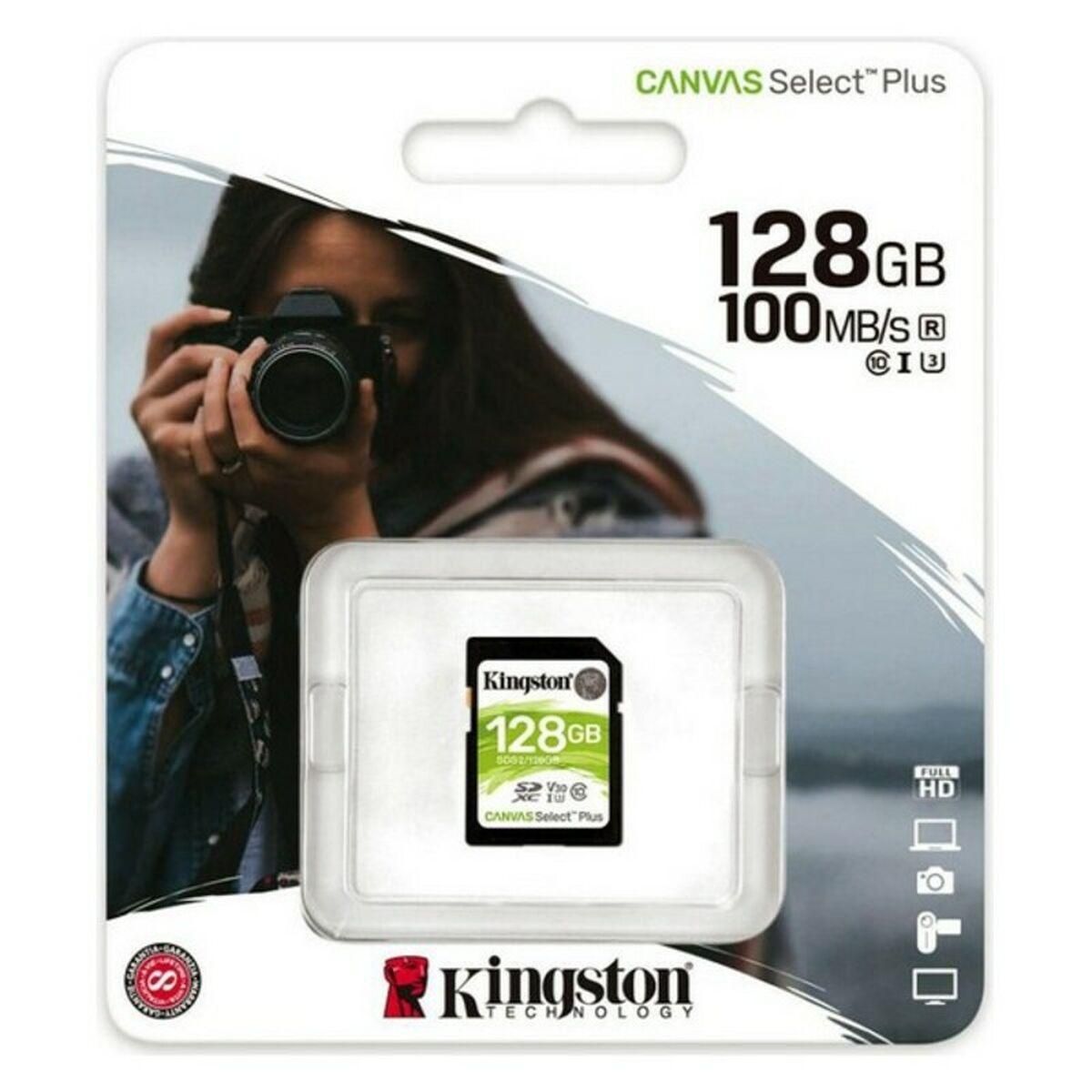 SD-hukommelseskort Kingston SDS2 100 MB/s exFAT 64 GB