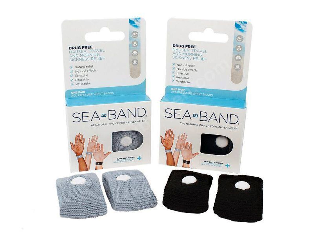 SEA-BAND akupressurarmbånd (Universal - Grå)