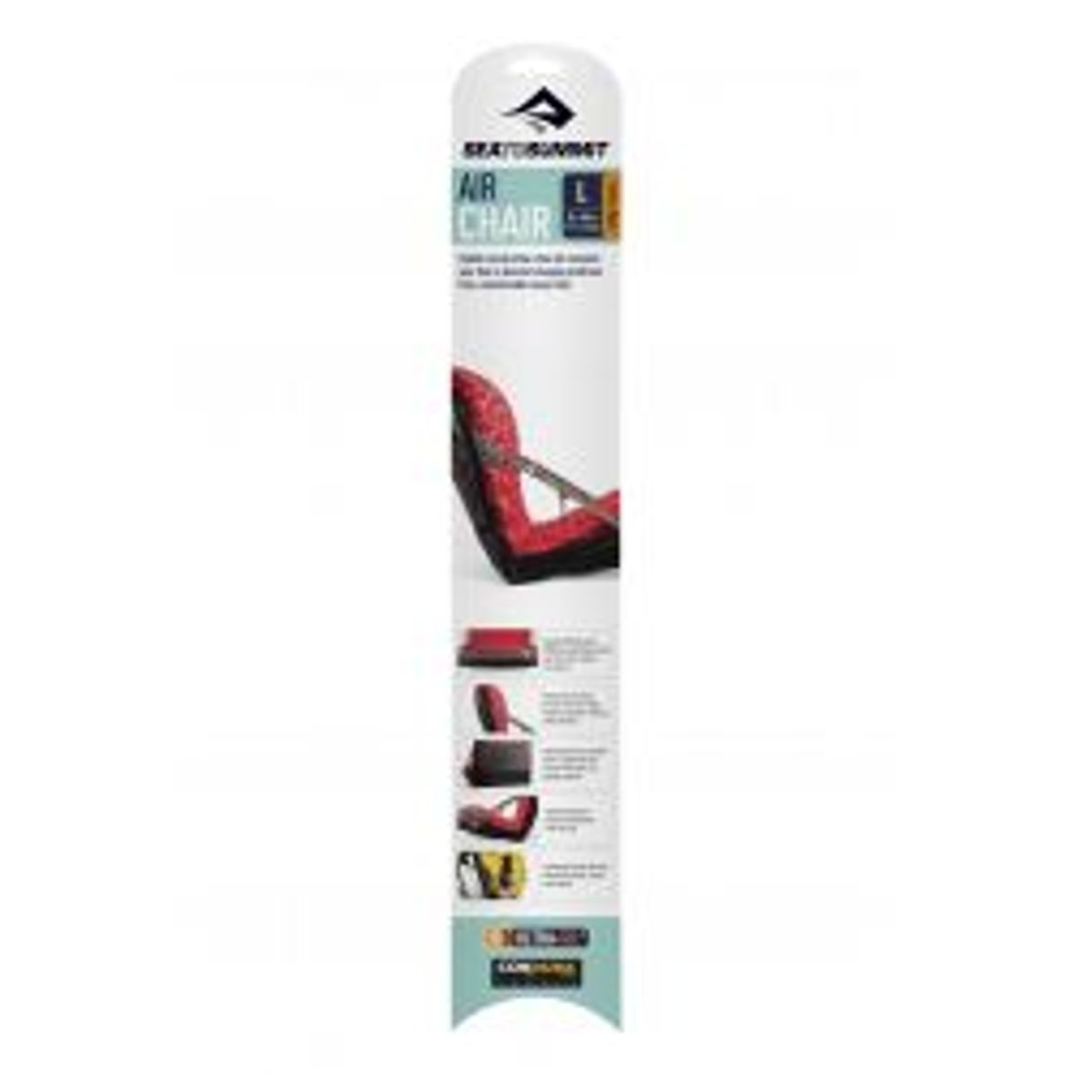 Sea To Summit Air Chair Large Black/grey - Stol