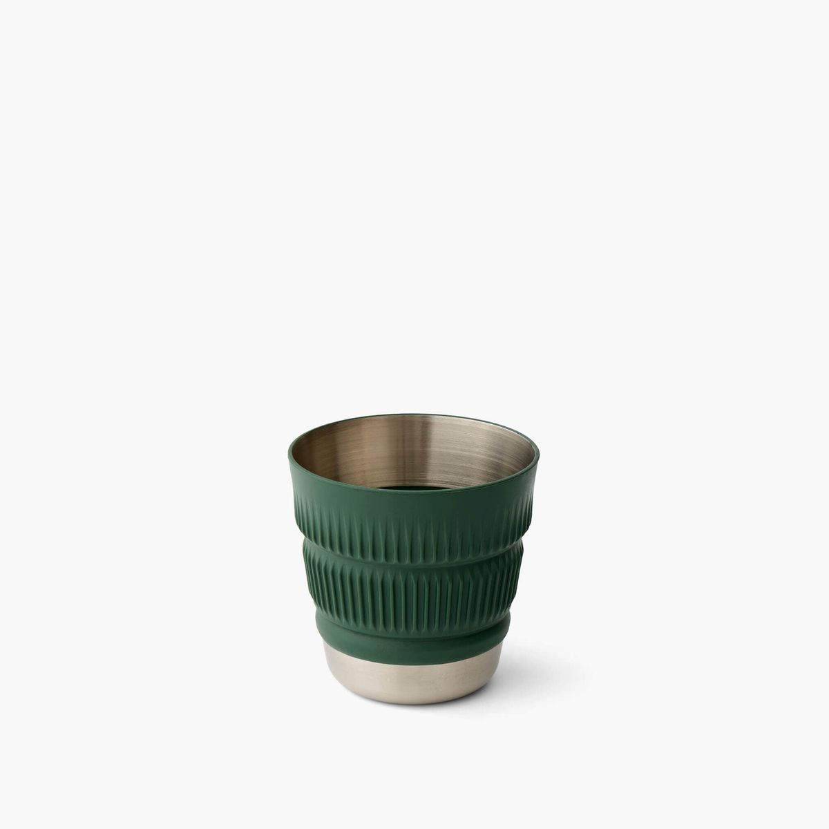 Sea to Summit Detour Stainless Steel Collapsible Mug - Green Laurel Wreath Green