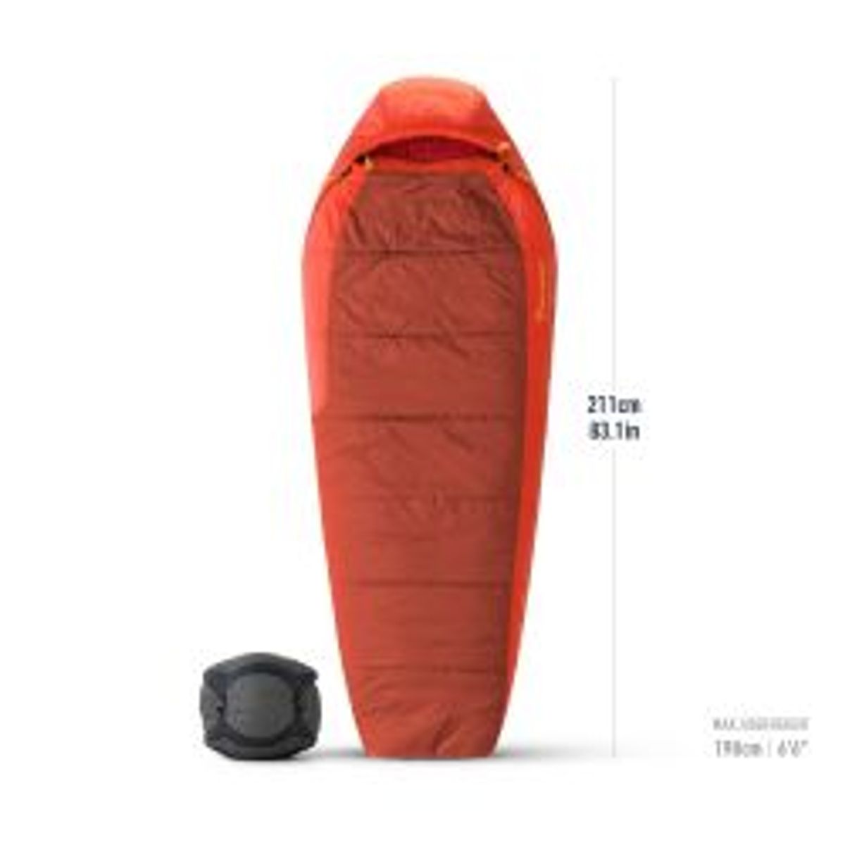 Sea To Summit Hamelin Synthetic Sleeping Bag -9c - Long Picante - Sovepose