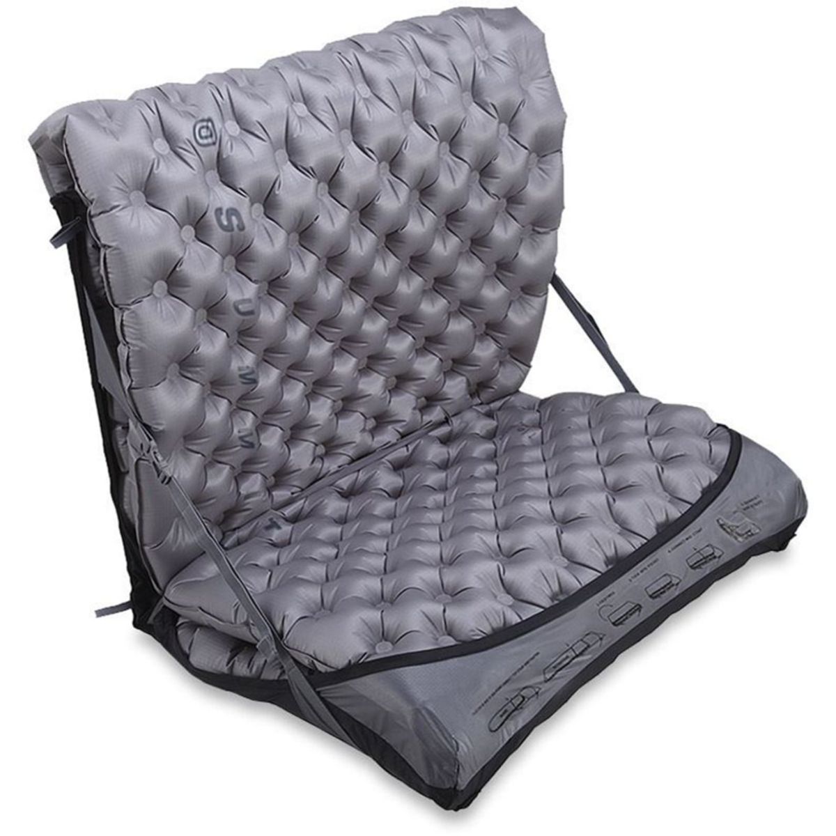 Sea to summit Sea to Summit Air Chair Large Black/Grey